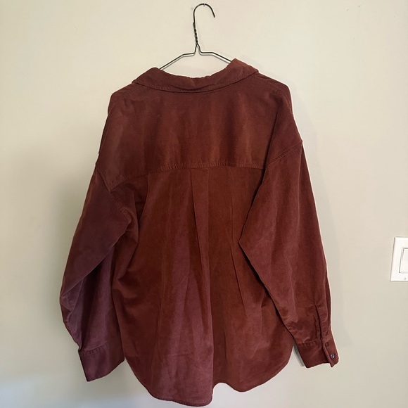 Oversized Abercrombie button up size large - Picture 3 of 6